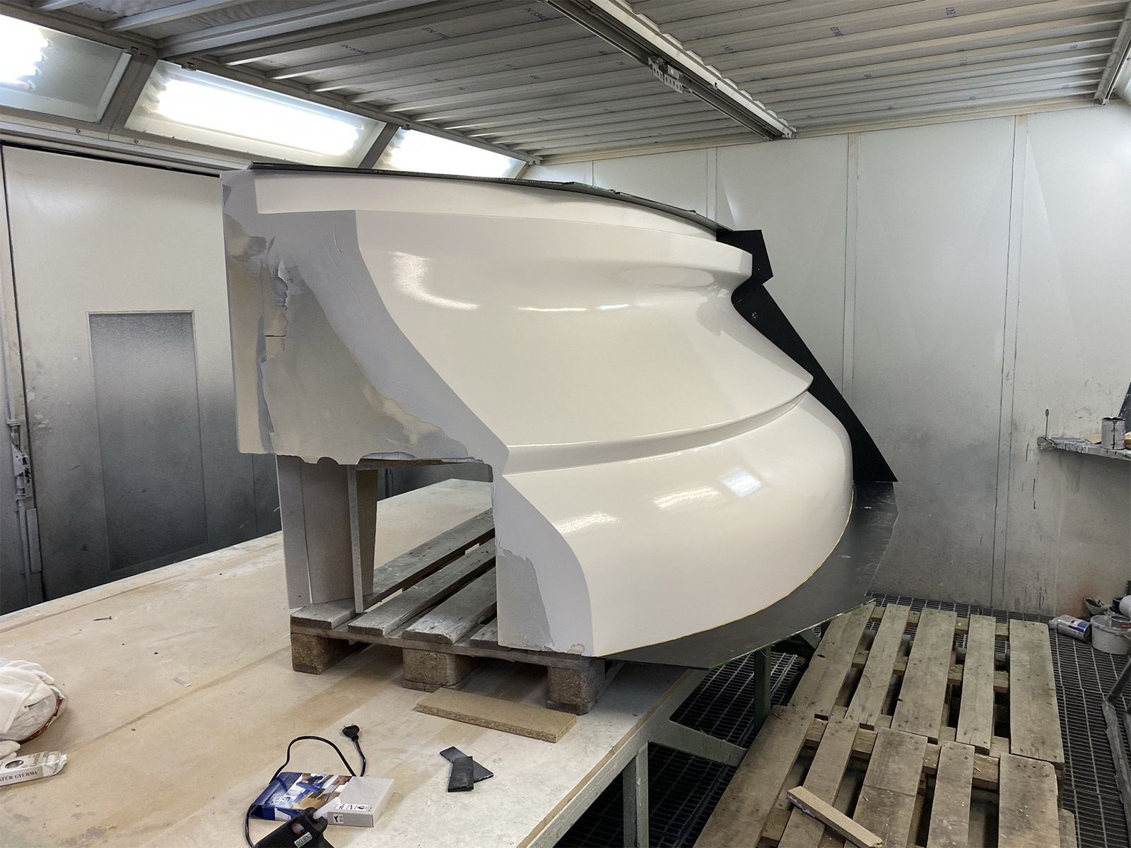 Carbon Composites ltd. Ferry on Lake Balaton